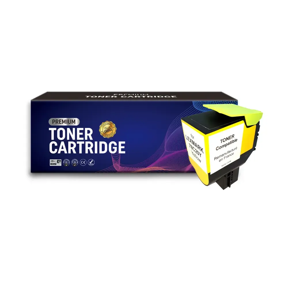 Toner Kit Compatible Lexmark Yellow – Code: LCU421AYR-Premium-F