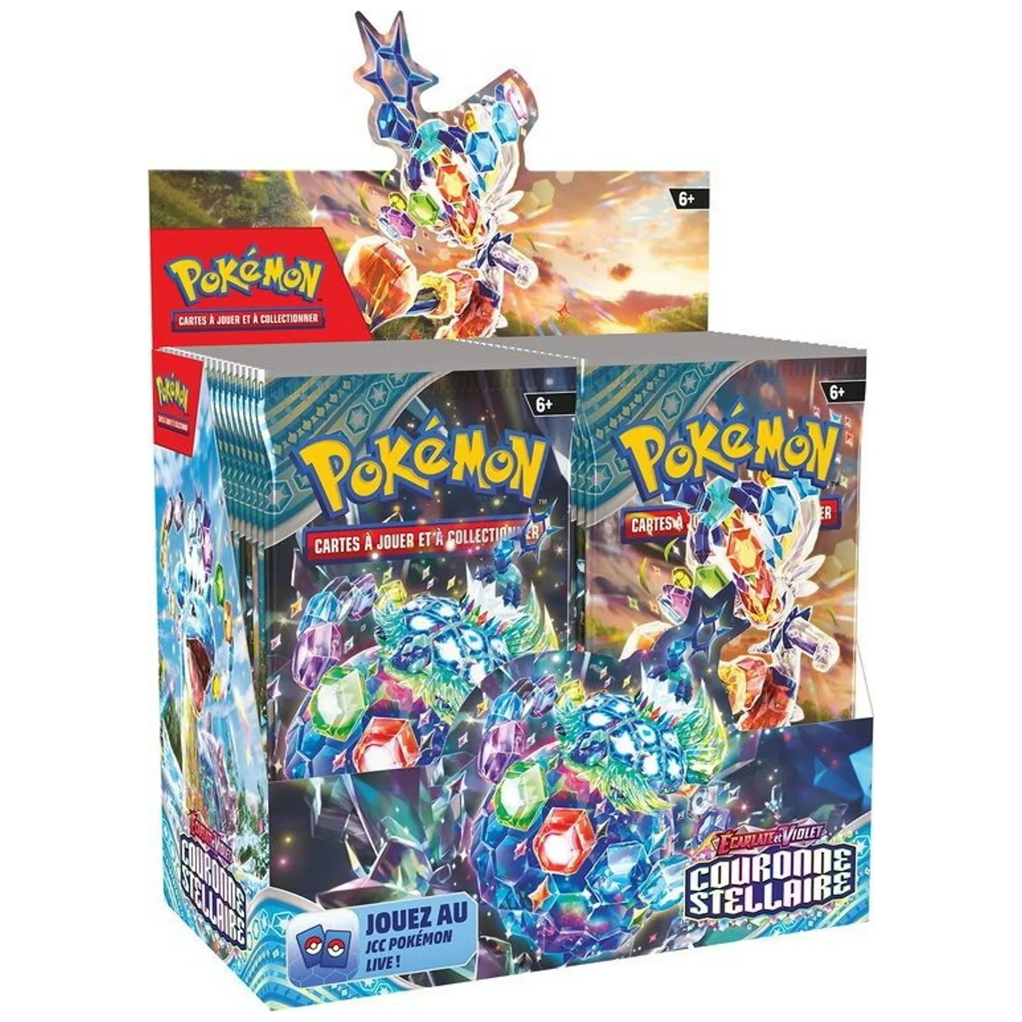 Pokémon EV07 Couronne Stellaire – Display 36 Boosters
