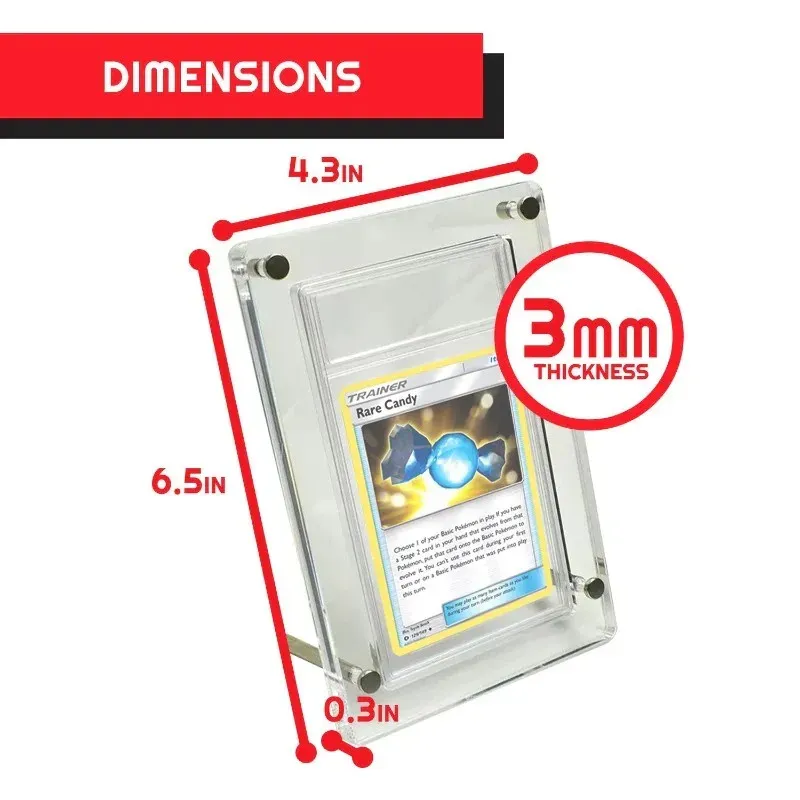 Protection Acrylique Stand pour carte gradée PSA – Evoretro – Image 3