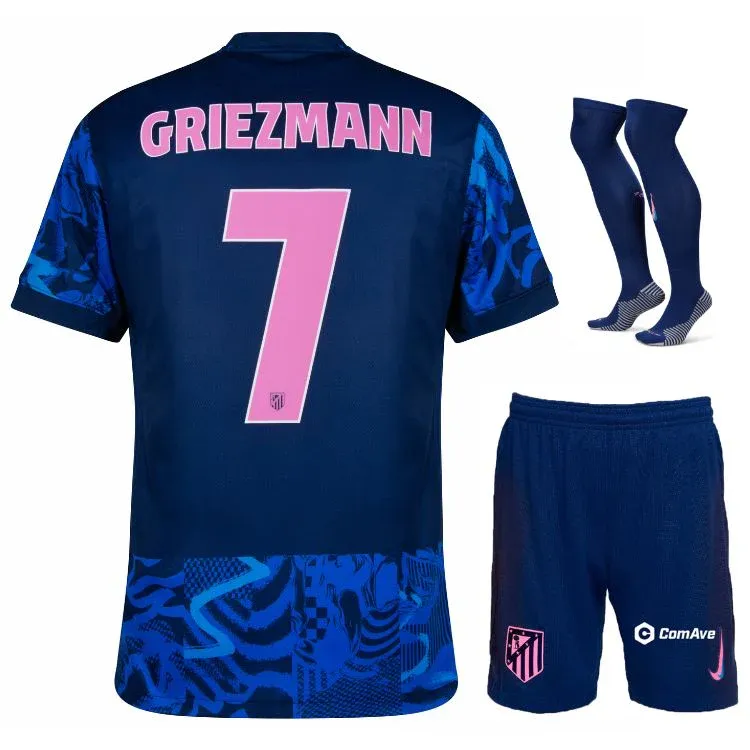 Maillot Kit Enfant Atletico Madrid Third 2024 2025 – Image 4