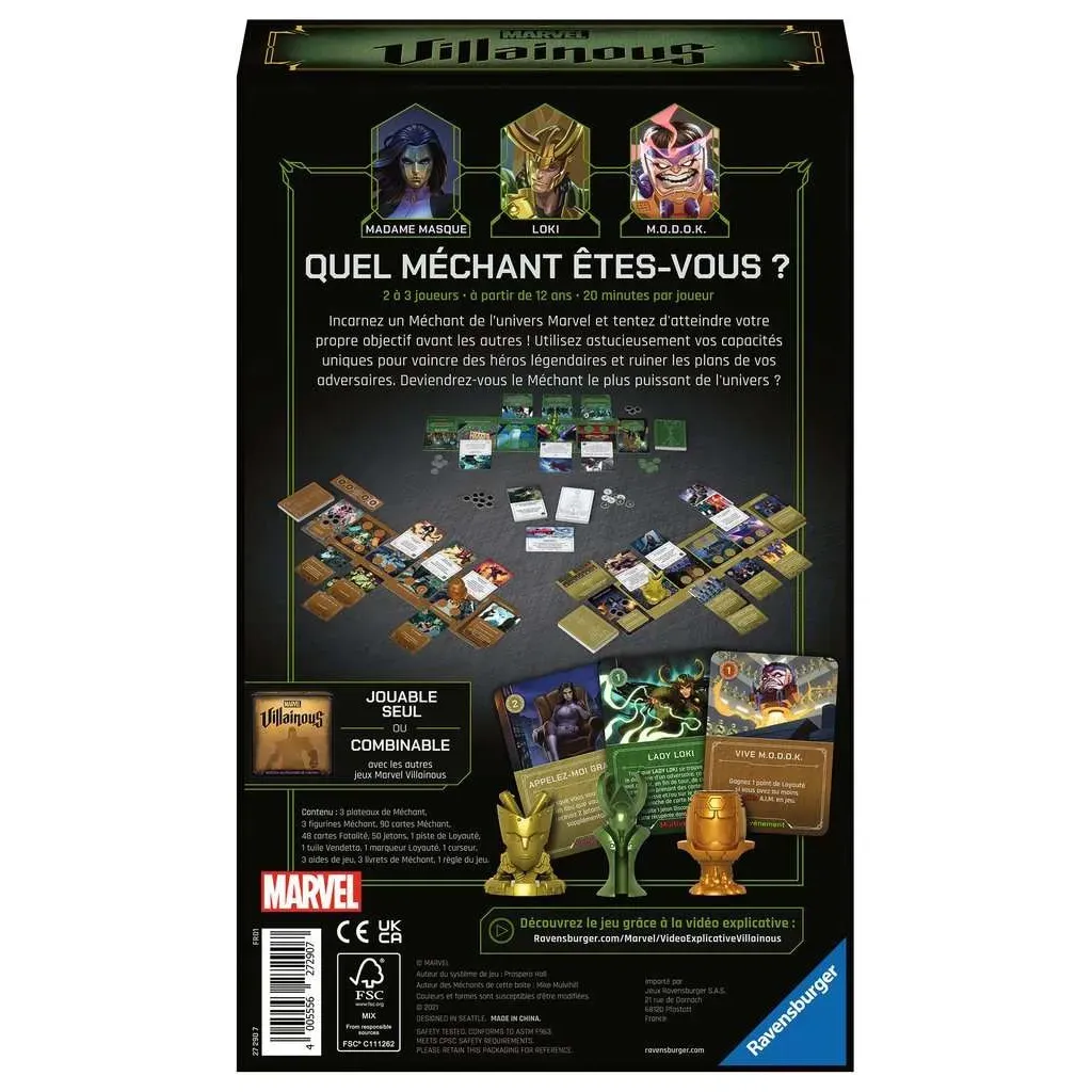 Marvel Villainous – Le Pouvoir du Mensonge (Extension 1) – Image 2