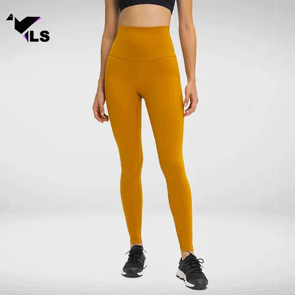 Legging Yoga Jaune Spirit – Image 5