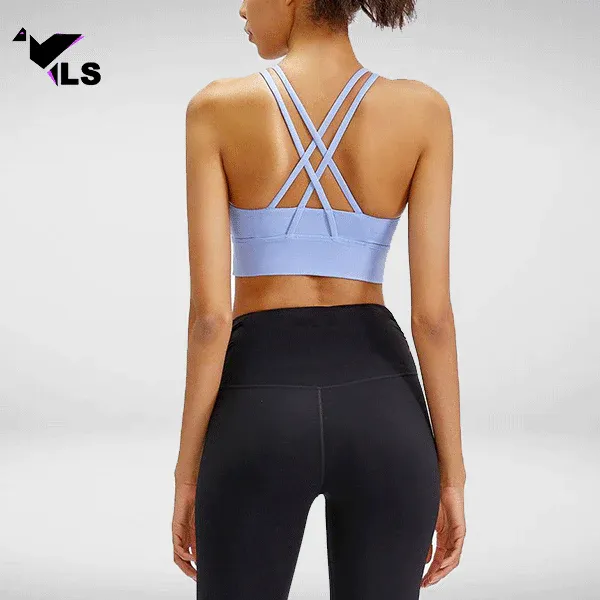 Brassière Yoga Bleue Turquoise Mindy