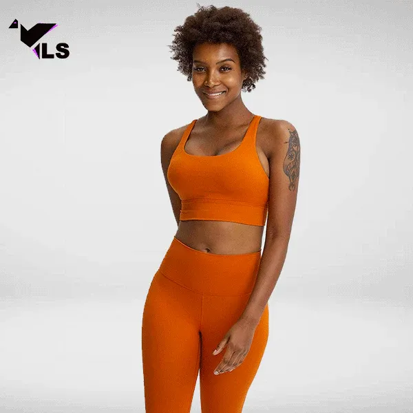 Brassière Yoga Orange Kyla