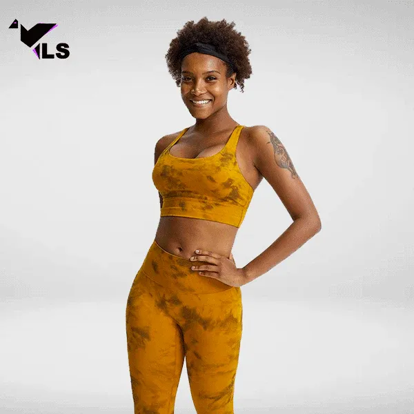 Brassière Yoga Tie and Dye Sun®