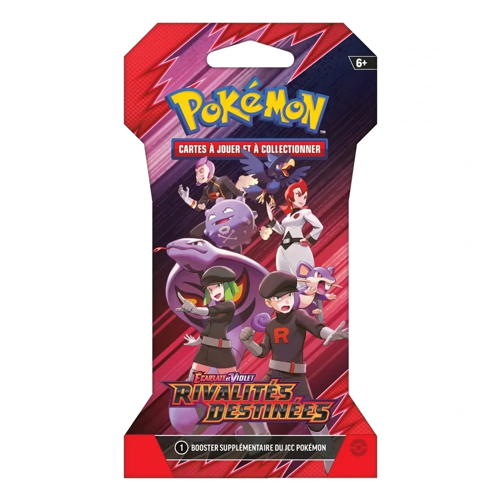 Pokémon EV10 Rivalités Destinées – Booster Sleeve – Image 2