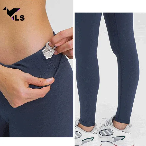 Legging Yoga Taille Haute Minuit – Image 6