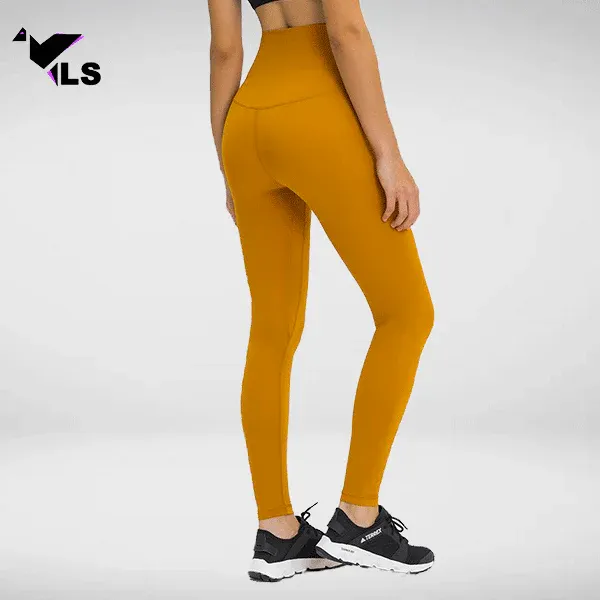 Legging Yoga Jaune Spirit – Image 6