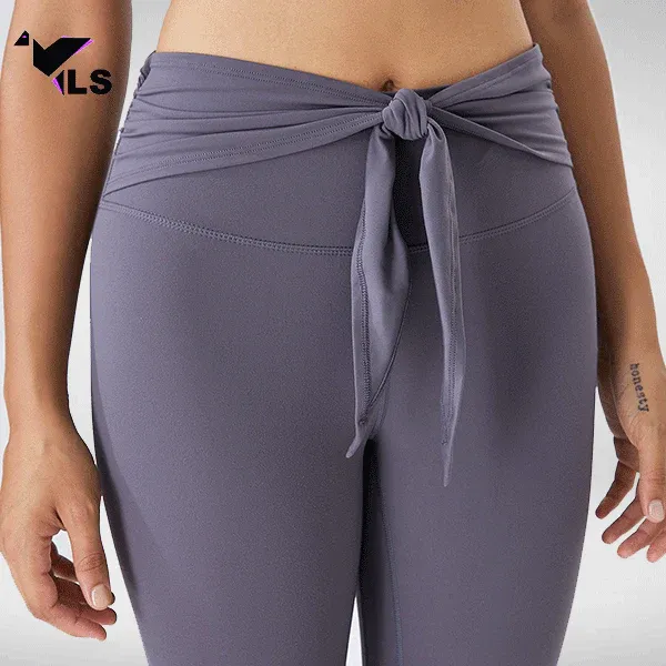 Legging Yoga avec Nœud Classique – Image 3