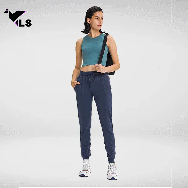 Pantalon Yoga Bleu de Minuit