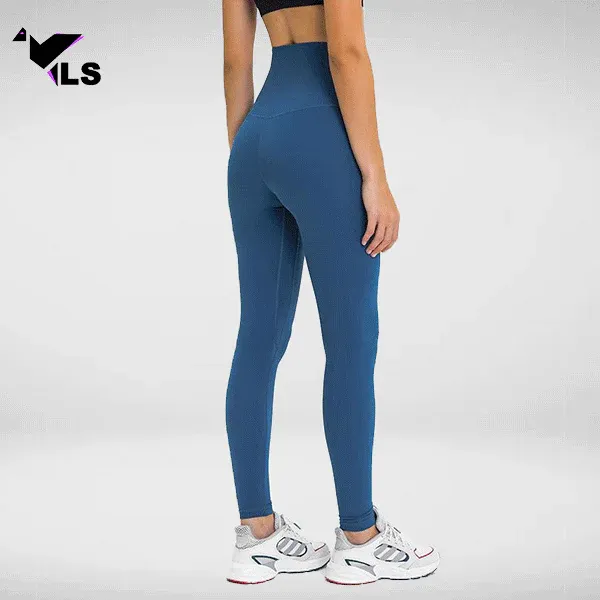 Legging Yoga Bleu Vinyasa – Image 4